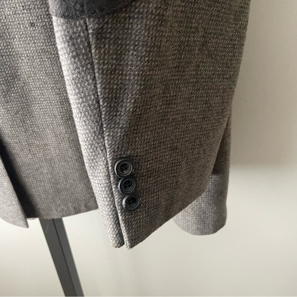 50s 60s Vintage Dallas Western Wool Sports Coat Blazer Suit Jacket Cowboy 44R - Picture 3 of 12